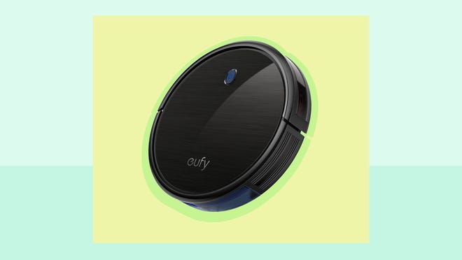 Shop Eufy’s affordable 11S robot vacuum on Amazon—we love it