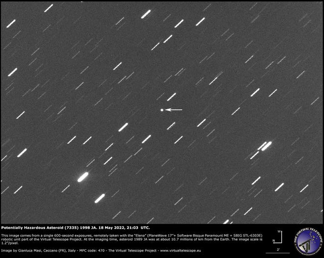 El asteroide más grande se acerca a nosotros en 2022