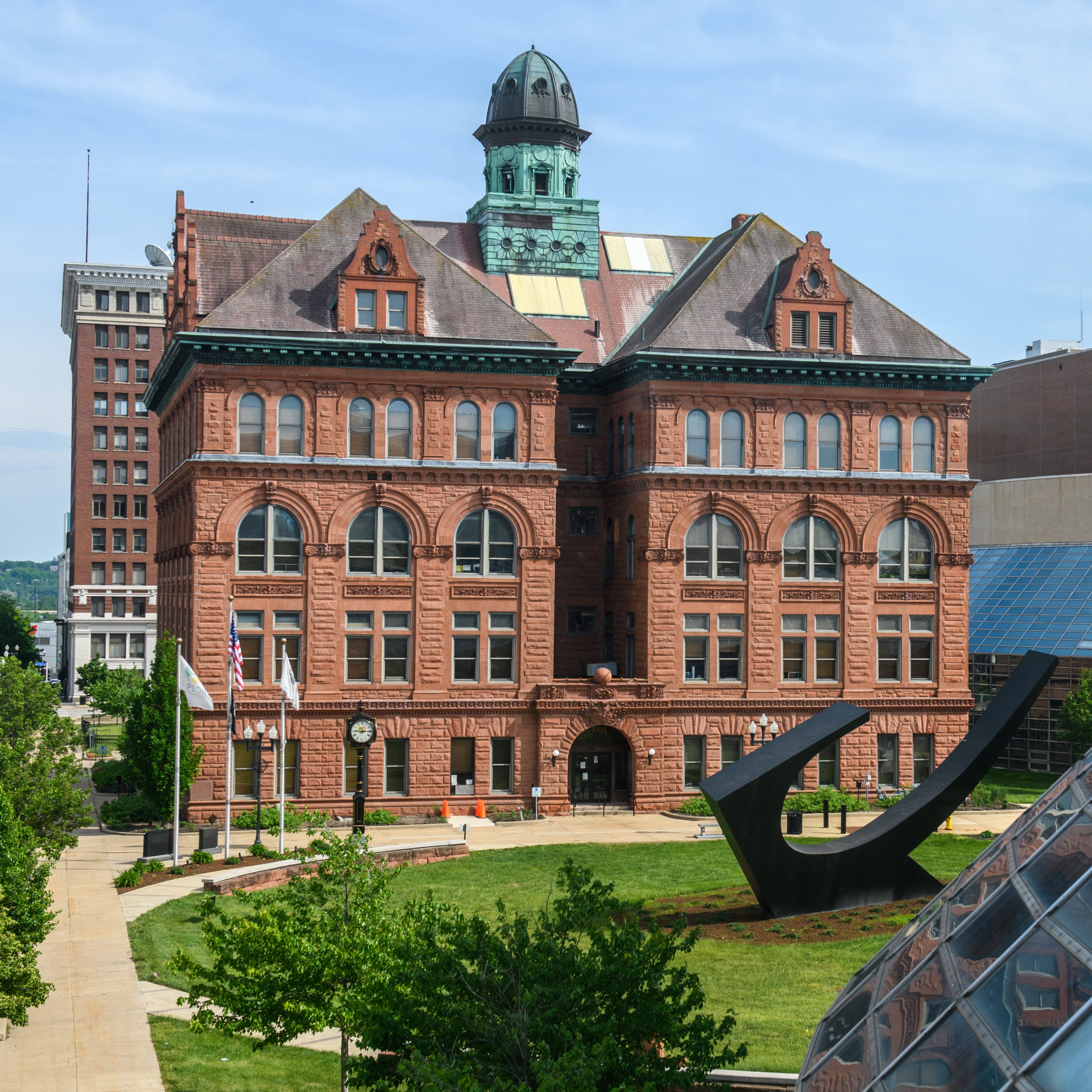 Peoria City Hall, 419 Fulton St. in downtown Peoria.