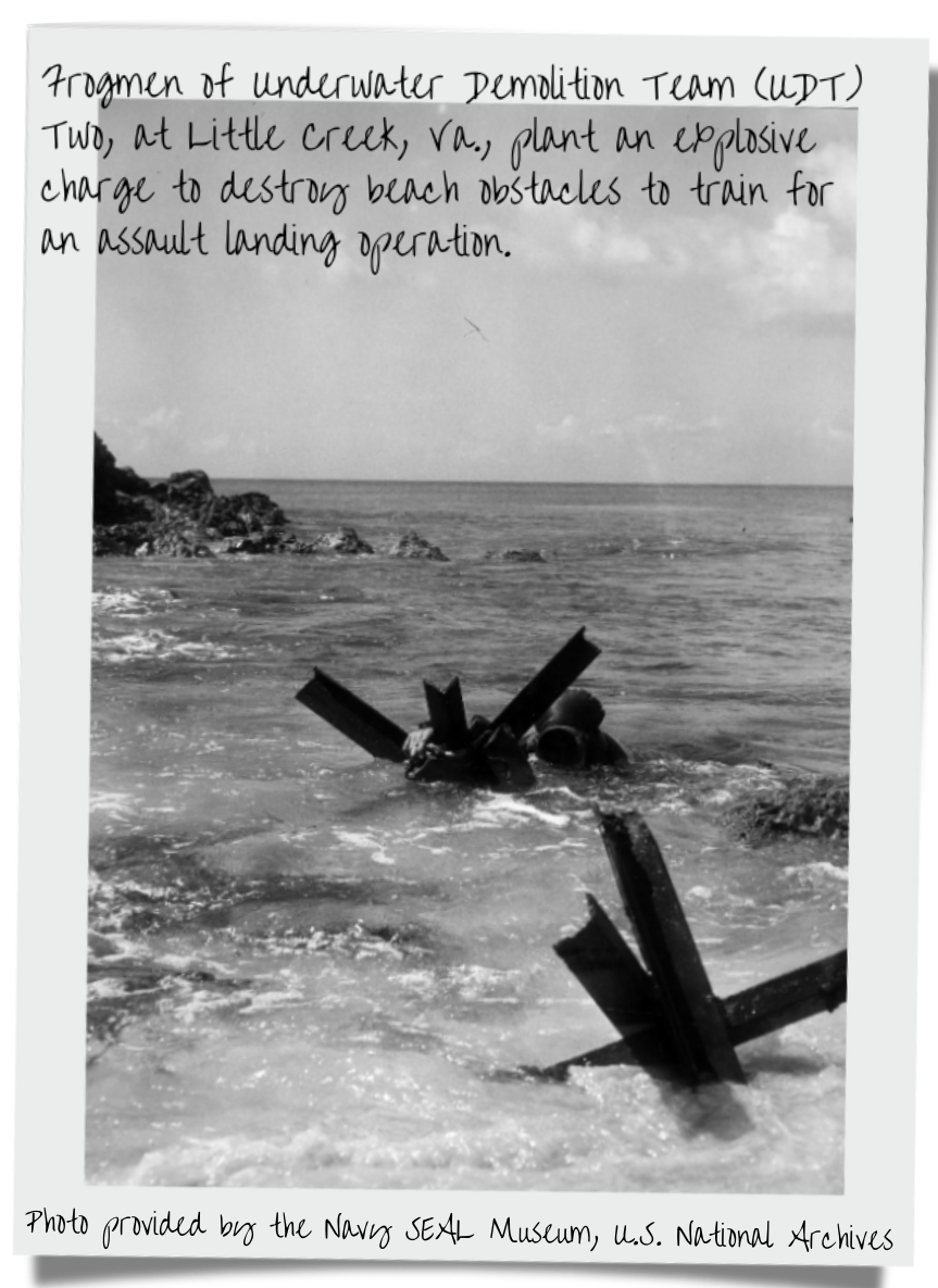 Photo provided by the Navy SEAL Museum, U.S. National Archives