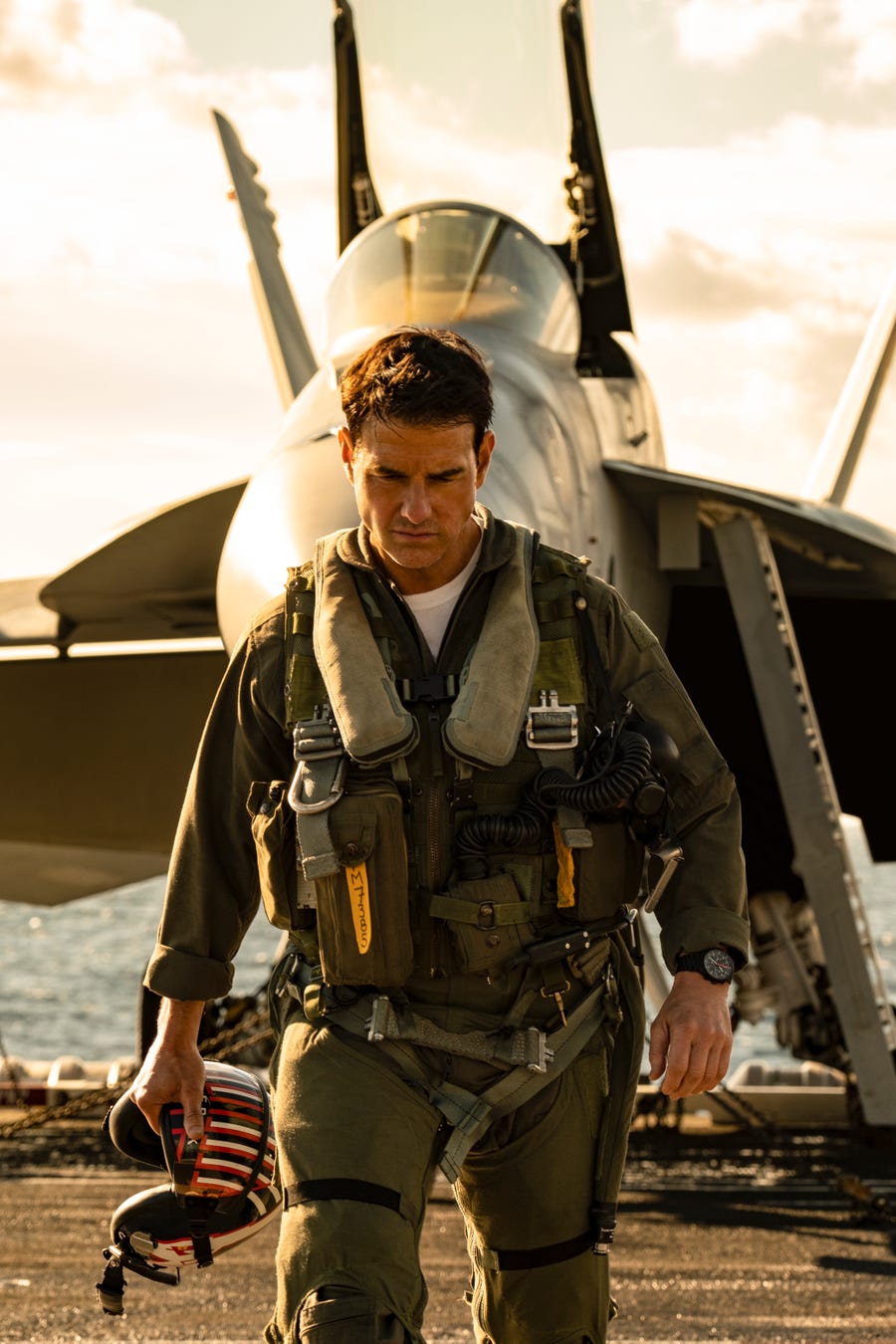 Tom Cruise reprises his role as Capt. Pete "Maverick" Mitchell in "Top Gun: Maverick."