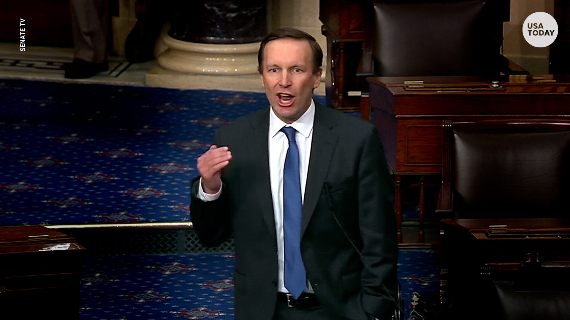 'What are we doing?': Sen. Chris Murphy gives emotional speech on Texas elementary school shooting