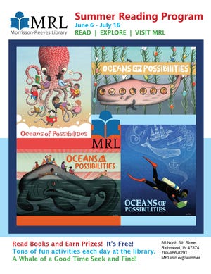 "Oceans of Possibilities" runs June 6 through July 16 at Morrisson-Reeves Library.
