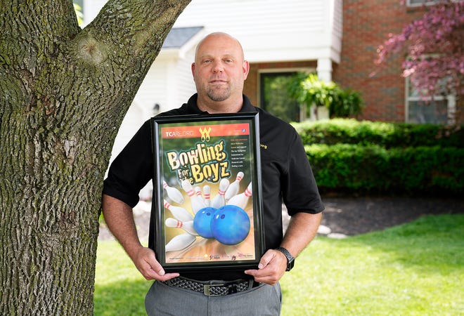 Jay Holdgreve, 45, of Dublin is a testicular cancer survivor who holds an annual fundraiser for testicular cancer research called Bowling for the Boyz. Since starting an endowment fund in 2011, Holdgreve has raised about $146,000 for research and awareness.