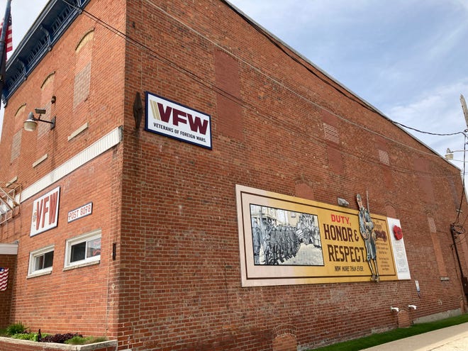 Kewanee VFW Post 8078 recently added a sign to its building that has the organization's new national logo.