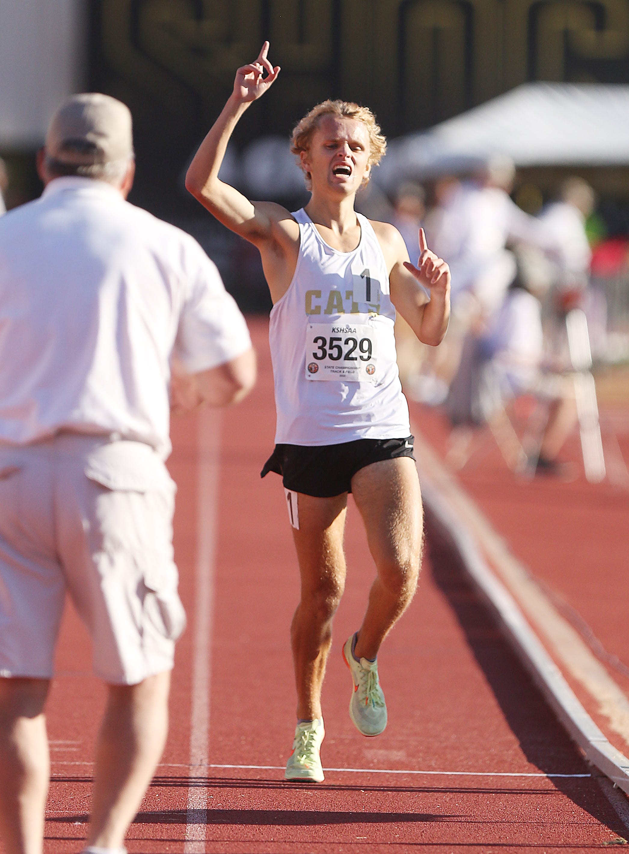 Topekaarea athletes win titles at Kansas high school state track meet
