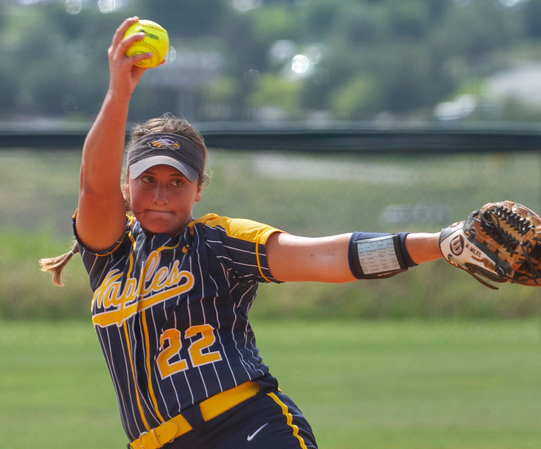 High school softball Middleburg defeats Naples despite nohitter