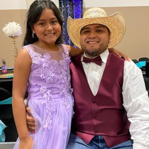 Alfred Garza III And His Daughter Amerie Jo Garza,