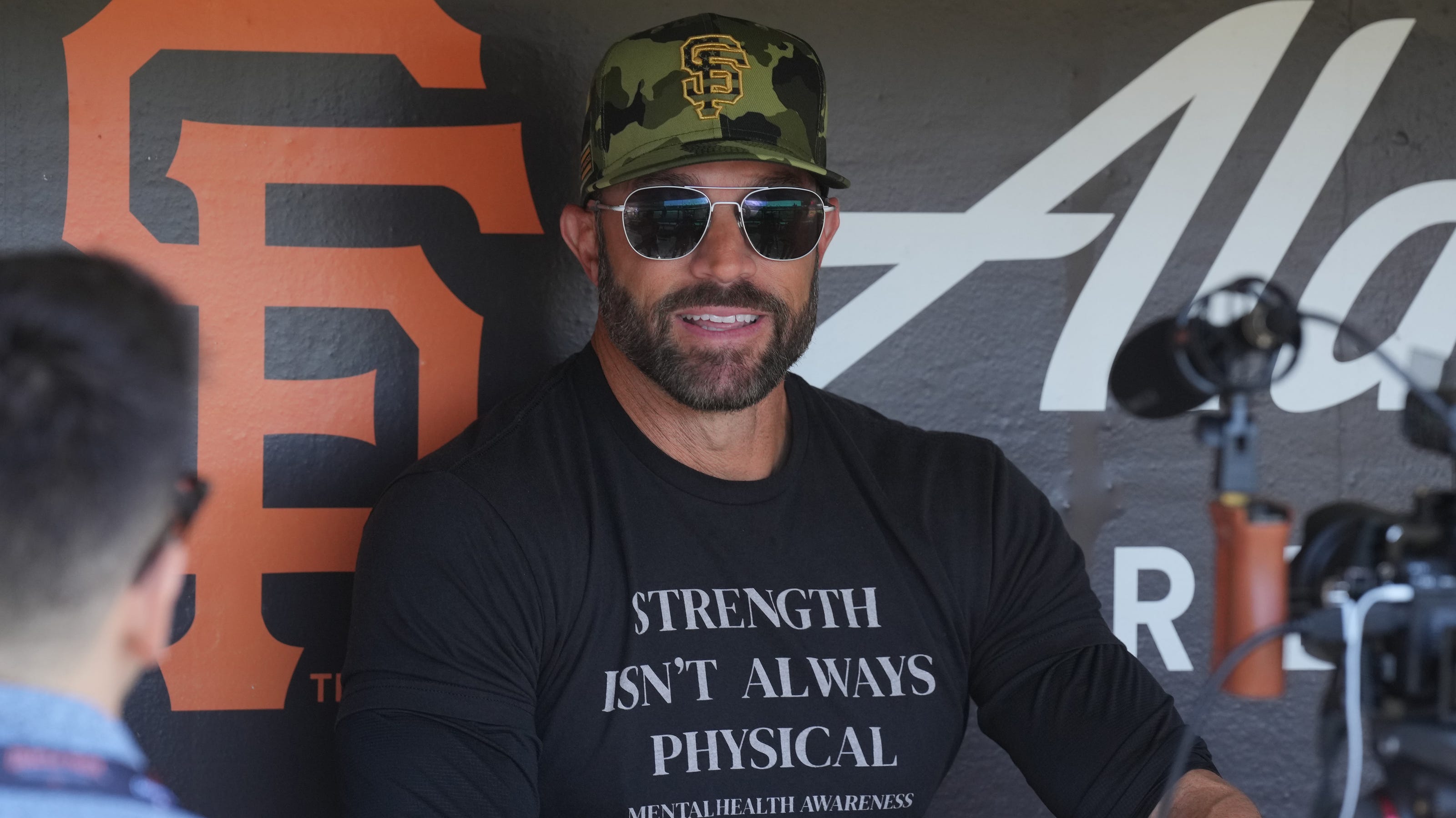 Giants' Gabe Kapler showing what real patriotism looks like