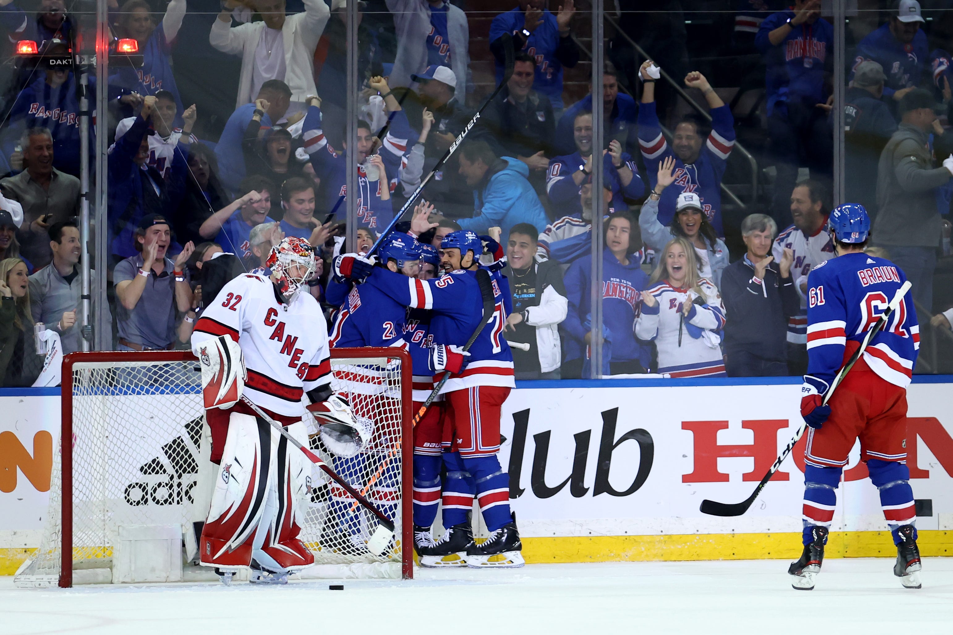 Rangers force Game 7 in Carolina with 52 Game 6 win over Hurricanes