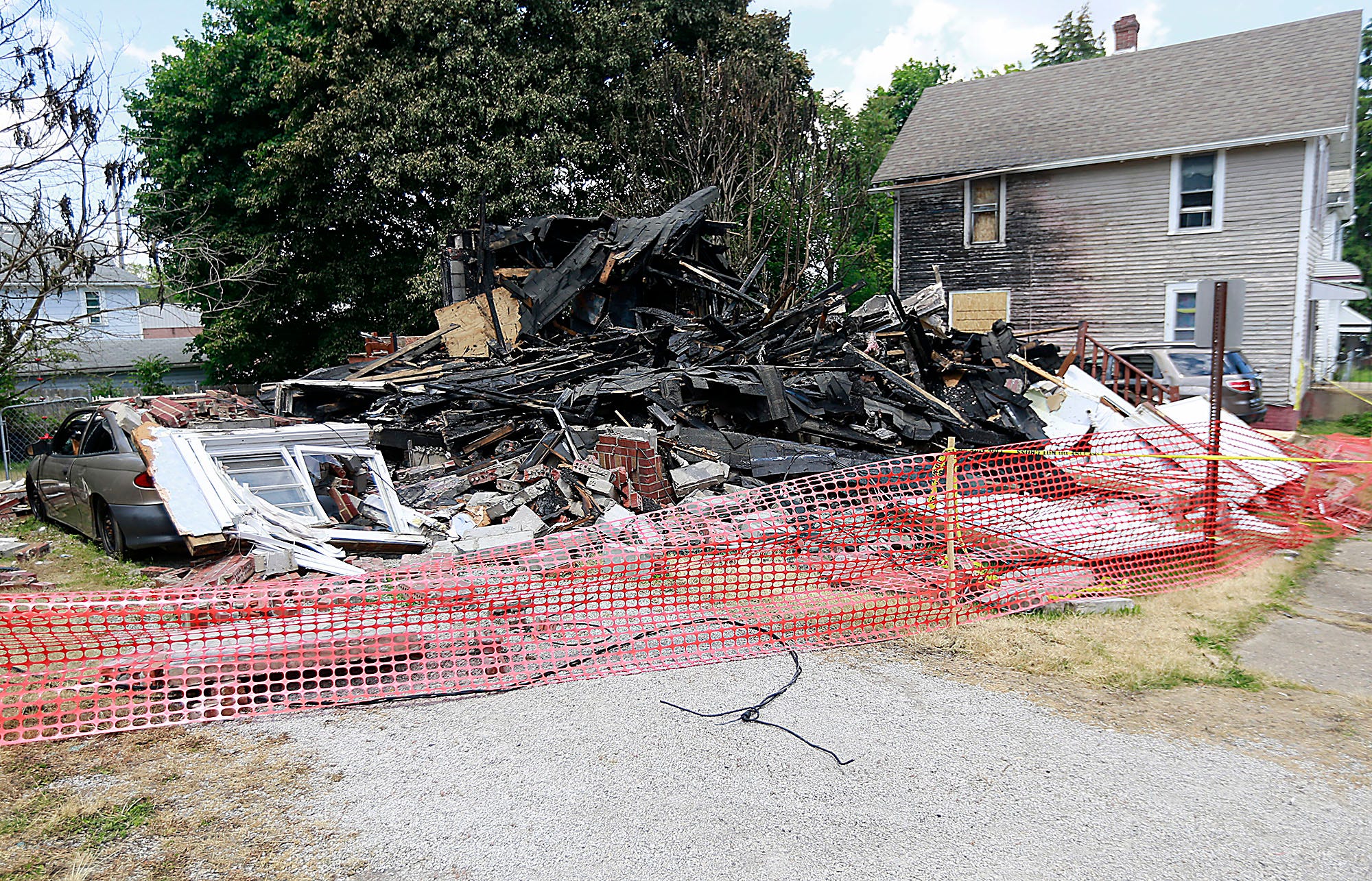 Rubble remains from Ashland house explosion, investigation continues