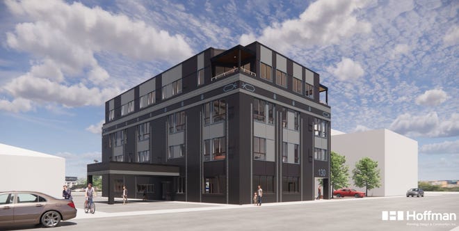 Harbor Lofts at 130 Main St. in Menasha will offer commercial space on the lower levels and apartments on the upper levels.