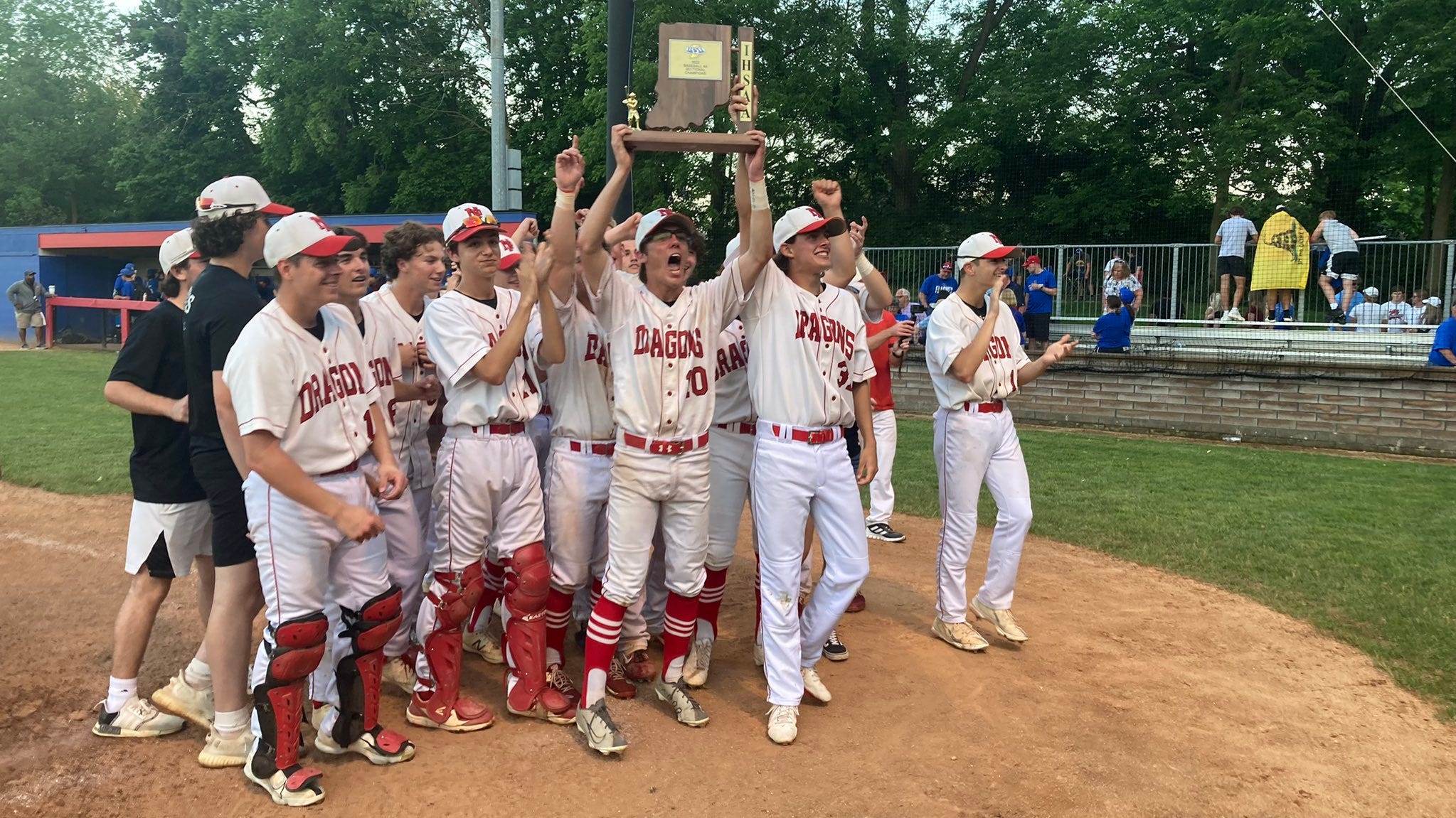 IHSAA baseball New Palestine wins first sectional title since 2015