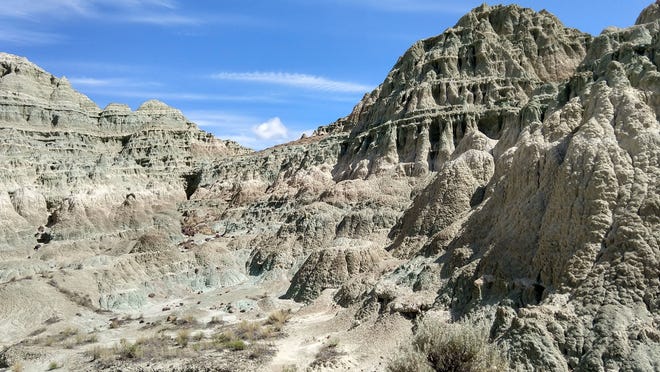 Travel through time at Blue Basin at John Day Fossil Beds National Monument.