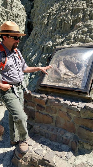 Travel through time at Blue Basin at John Day Fossil Beds National Monument.
