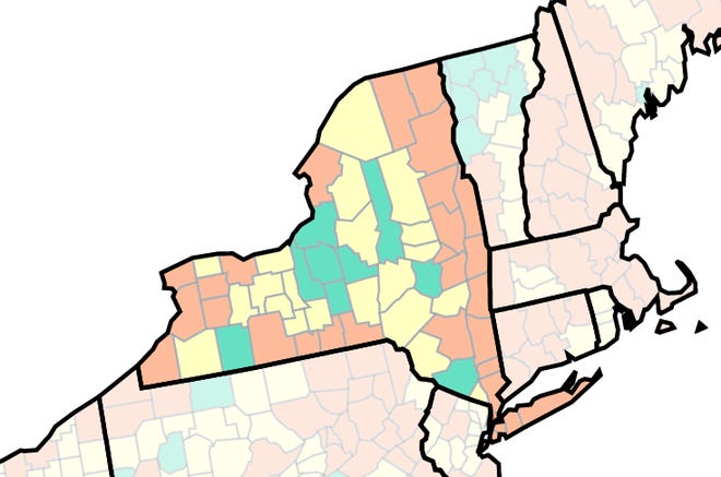 NY COVID cases plummet 36.5% as omicron wave recedes NY COVID cases plummet 36.5% as omicron wave recedes