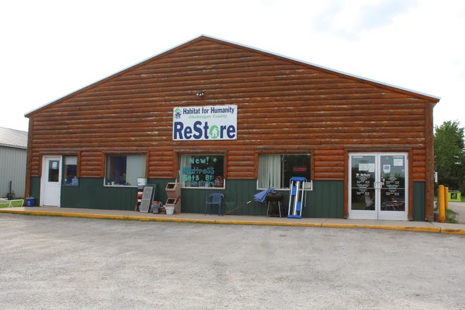 The Cheboygan County Habitat for Humanity's ReStore on North Straits Hwy is shown.