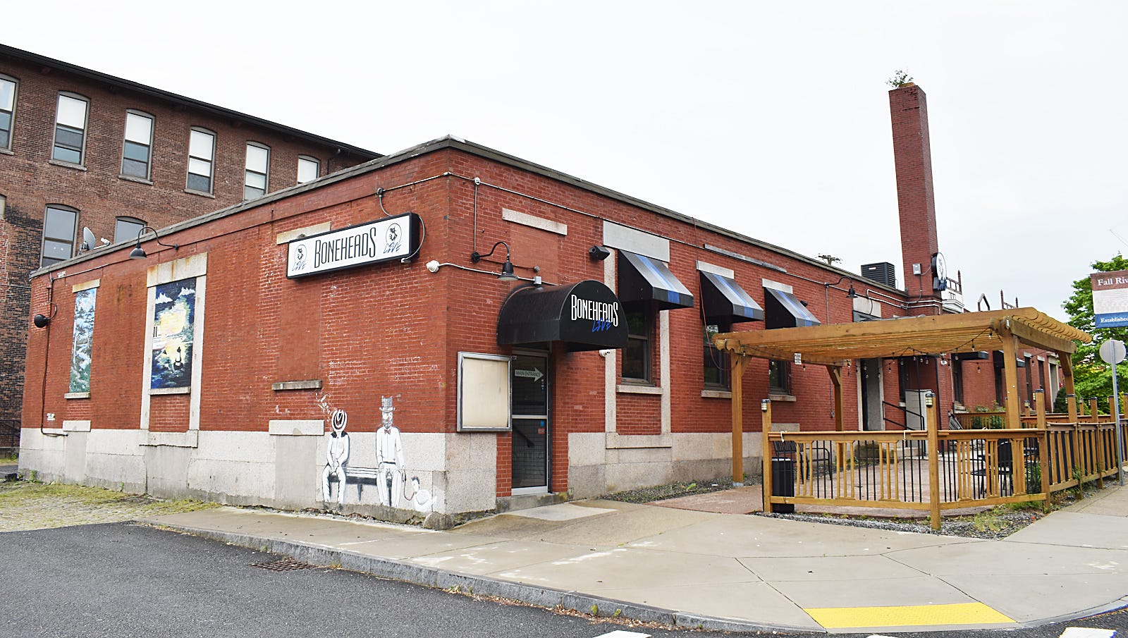 Boneheads restaurant building is for sale in Fall River