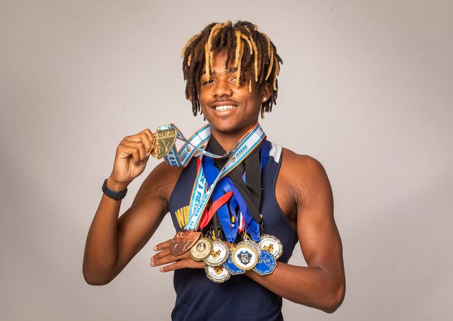 Winter Haven sophomore Jaden Lippett won the triple jump at the Class 4A state meet and finished third in the long jump.