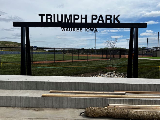 Waukee's Triumph Park will have its grand opening on Friday. The park has been under construction for just under two years.