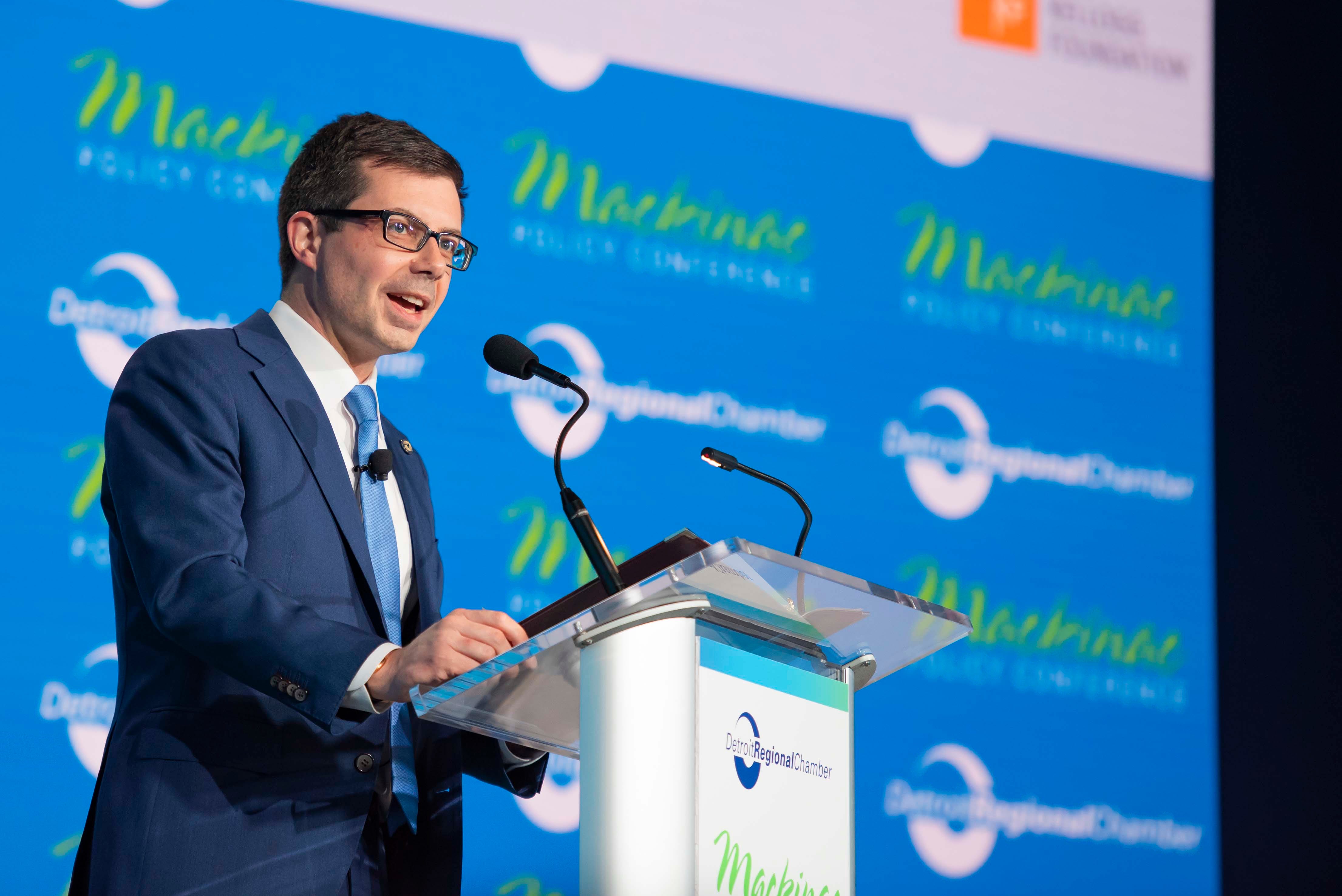 Buttigieg akan mengunjungi Detroit Auto Show Rabu
