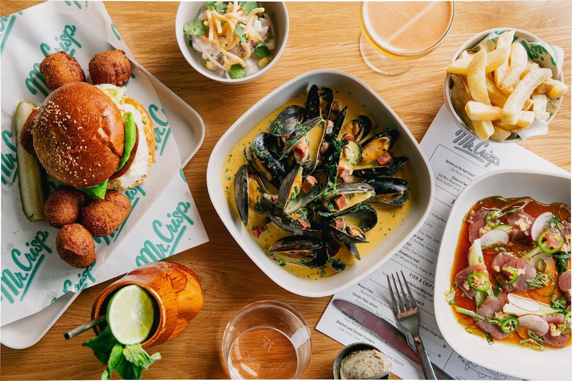 Mr. Crisp restuarant in Greenville now open