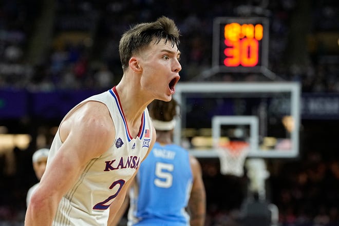 Kansas guard Christian Braun is seen as an early second-round pick in most mock drafts.