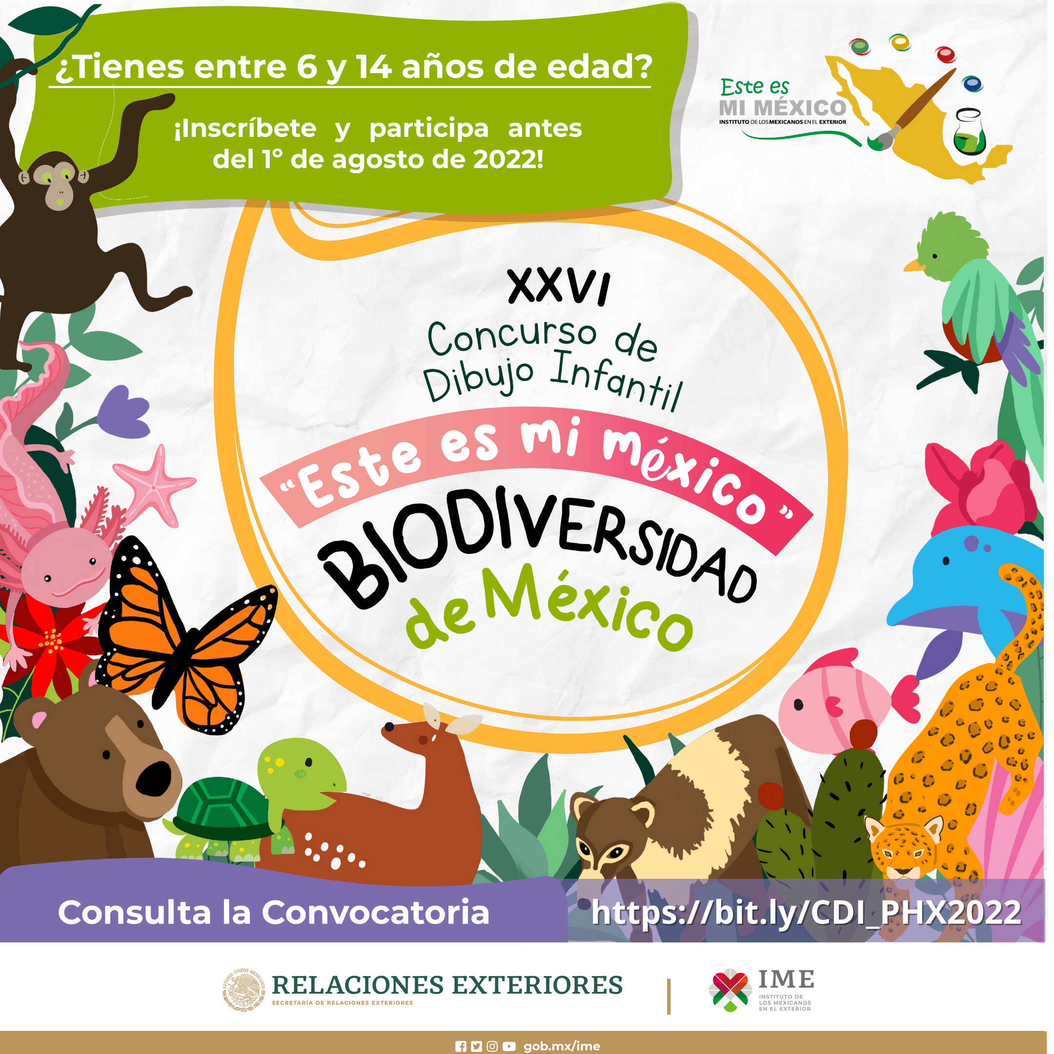 Lanzan concurso de Dibujo Infantil 'Éste es mi México' 2022