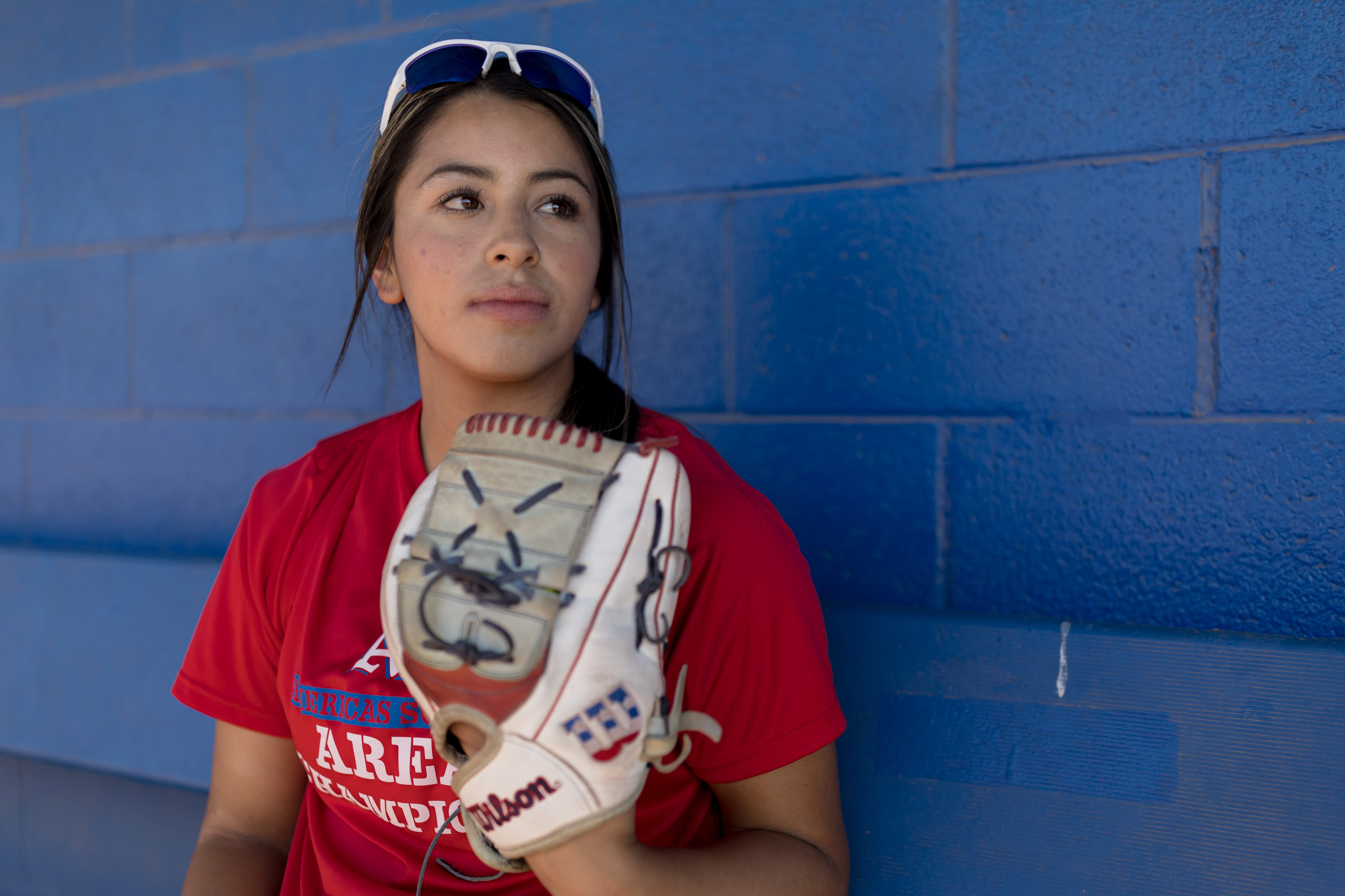 Christalynne Sepulveda steps up for Americas softball team