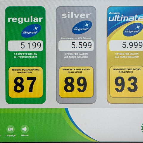 Gas prices reach $5.19 per gallon for regular gaso