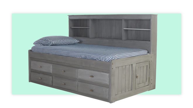 13 Kid S Beds With Storage From Crate, Wayfair Twin Bookcase Headboard
