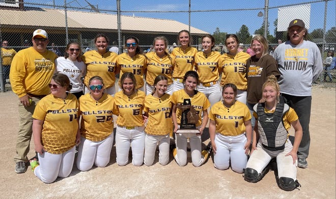 The Pellston softball team captured a first district crown since 2018 after beating Mackinaw City 7-5 in the final at Pellston on Saturday.