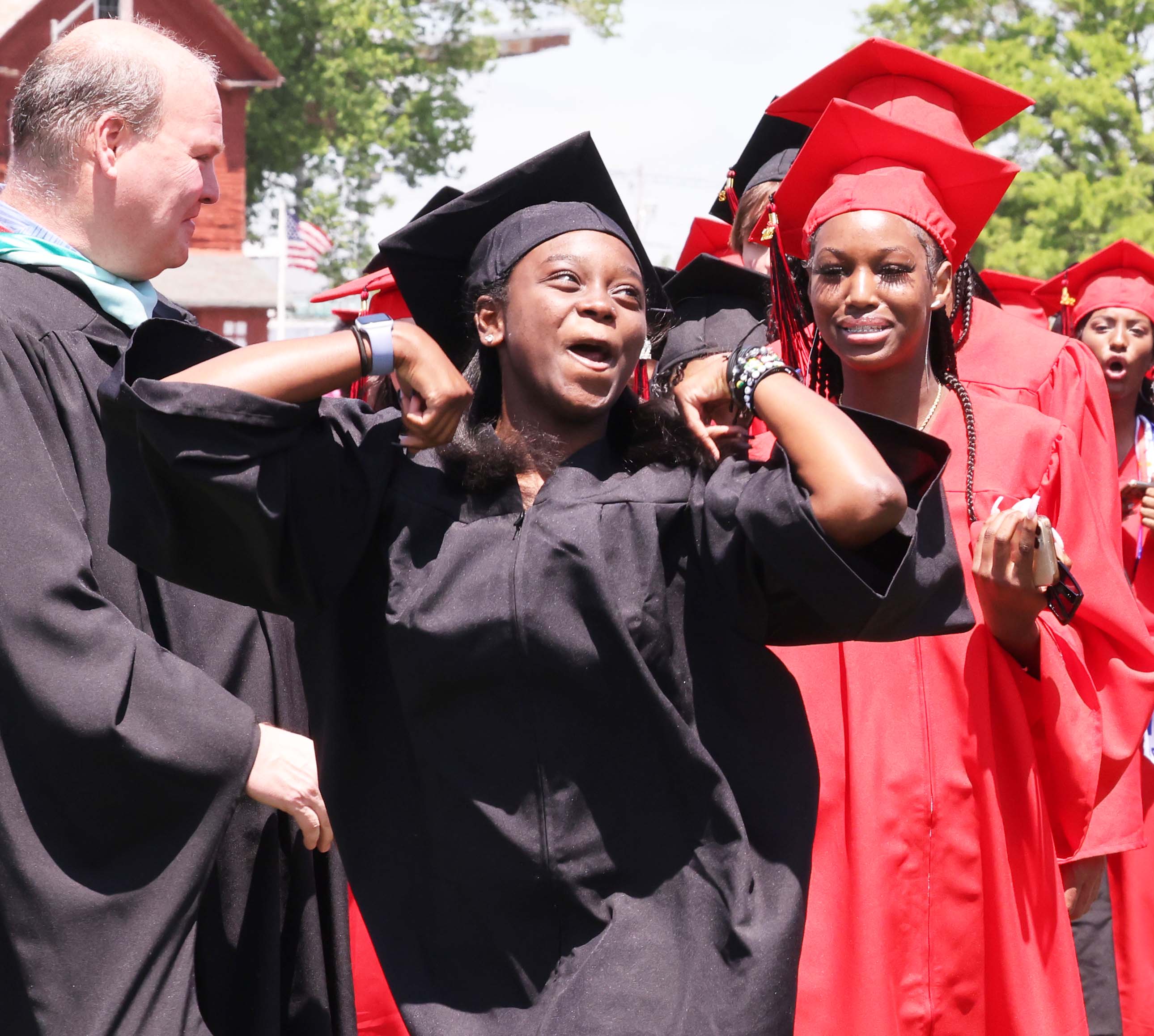 Brockton High School graduation day June 4, 2022 students and photos