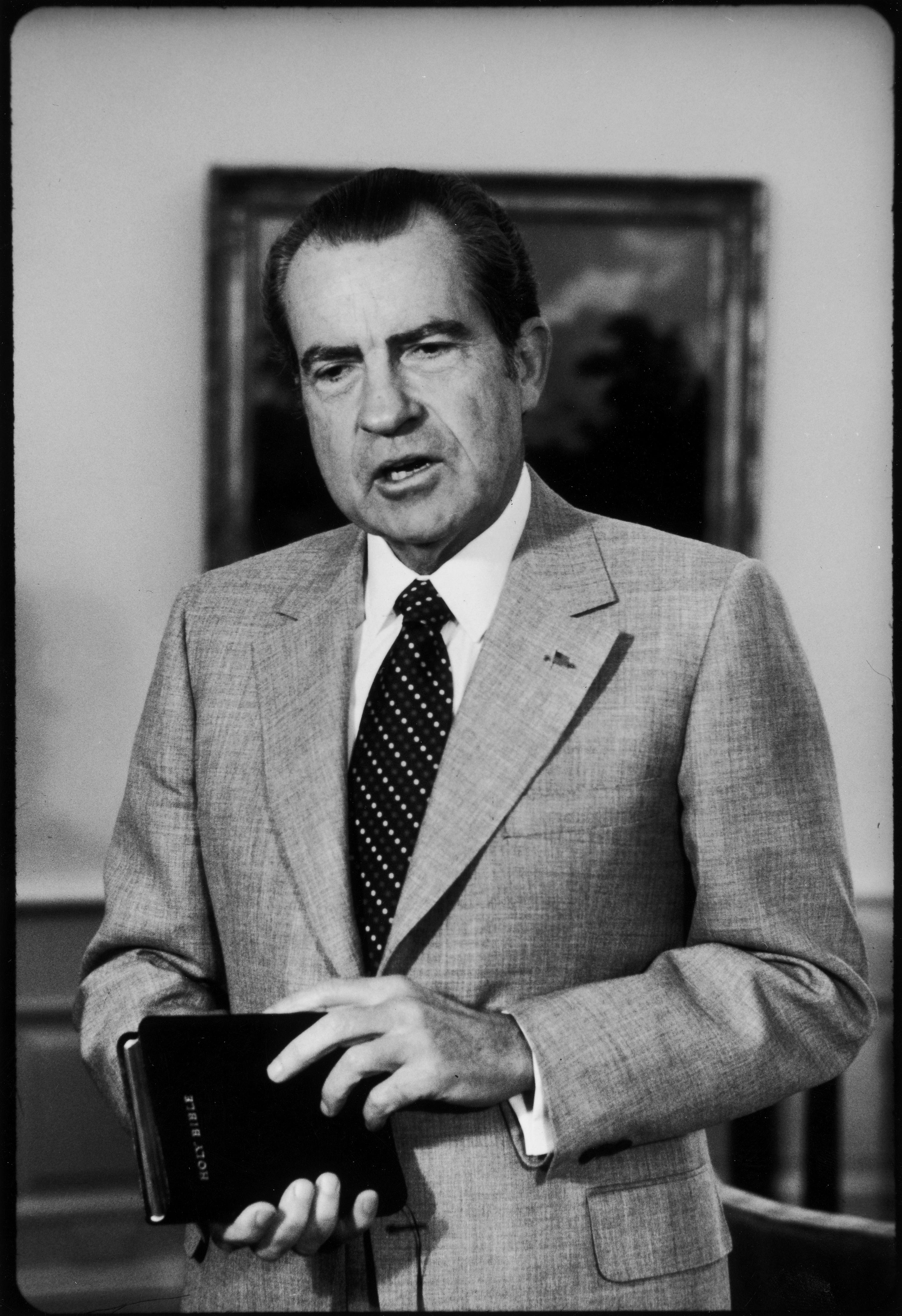 DISTRICT OF COLUMBIA, UNITED STATES - AUGUST 08: President Richard Nixon signed Title IX into law in 1972.