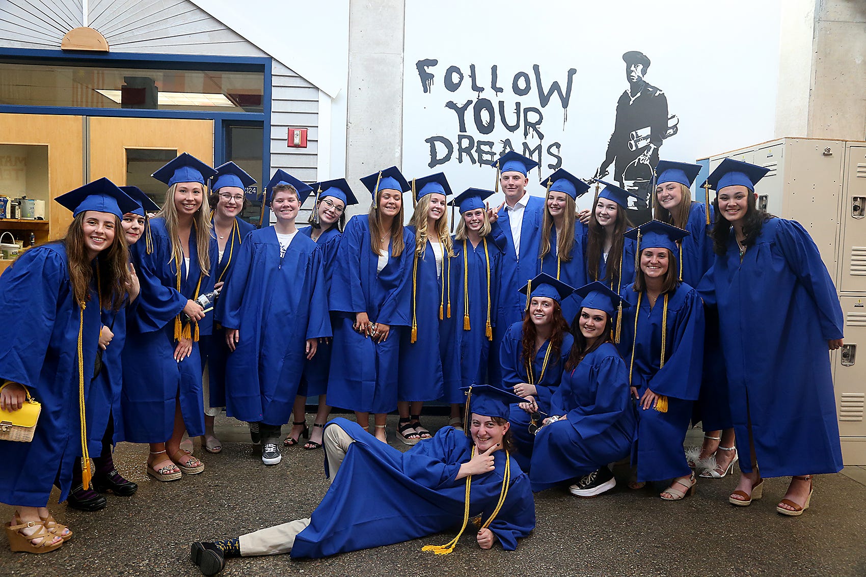 Norwell High School Class of 2022 graduates with 162 students
