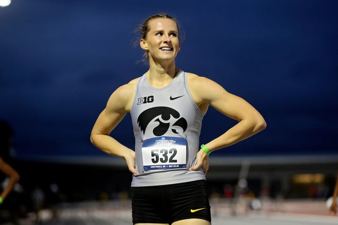 Iowa’s Erin Dowd, a 2016 Brighton High School graduate, qualified for the NCAA Track and Field Championships in the 400-meter hurdles and 400 relay.