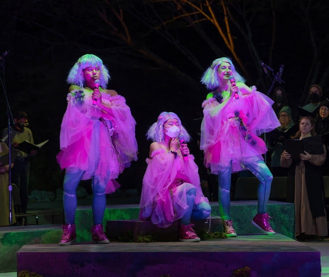 UCSC's 2022 production of "The Fairy Queen" was performed at UCSC's Quarry Amphitheater.