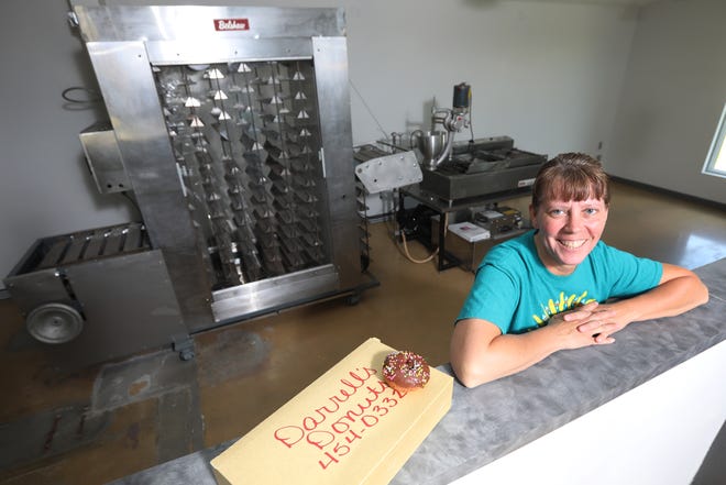 When Darrell's Donuts moves into their new location on Shaw Road in South Zanesville, patrons will have a view of the shop's new doughnut proofing machine. Owner Jessica Everson said the move is expected to take place in early July.