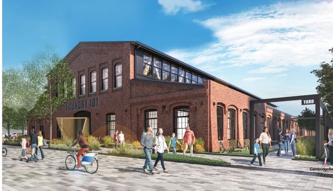 A ribbon-cutting will be held for the new imagined Foundry, which will be used as a community arts and culture center.