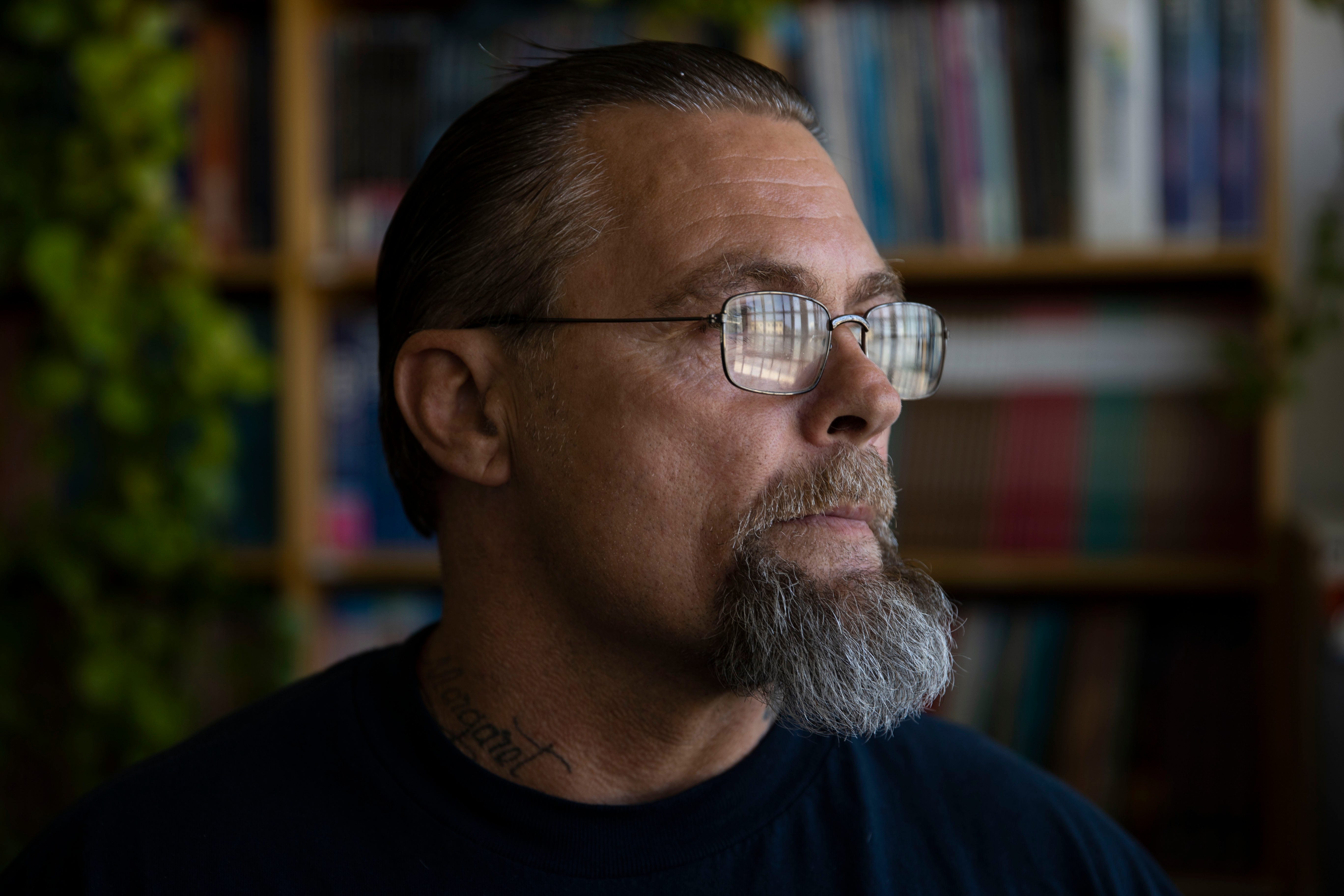 Jeffry Williams, who never really attended school as a child, is taking reading classes while incarcerated at Oregon State Correctional Institution in Salem.