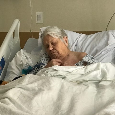 Florence Hite at Northern Dutchess Hospital in 201