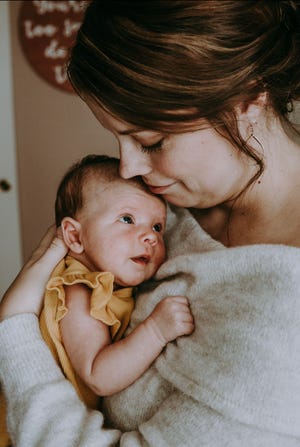 Sarah Martin and her daughter, Charlotte