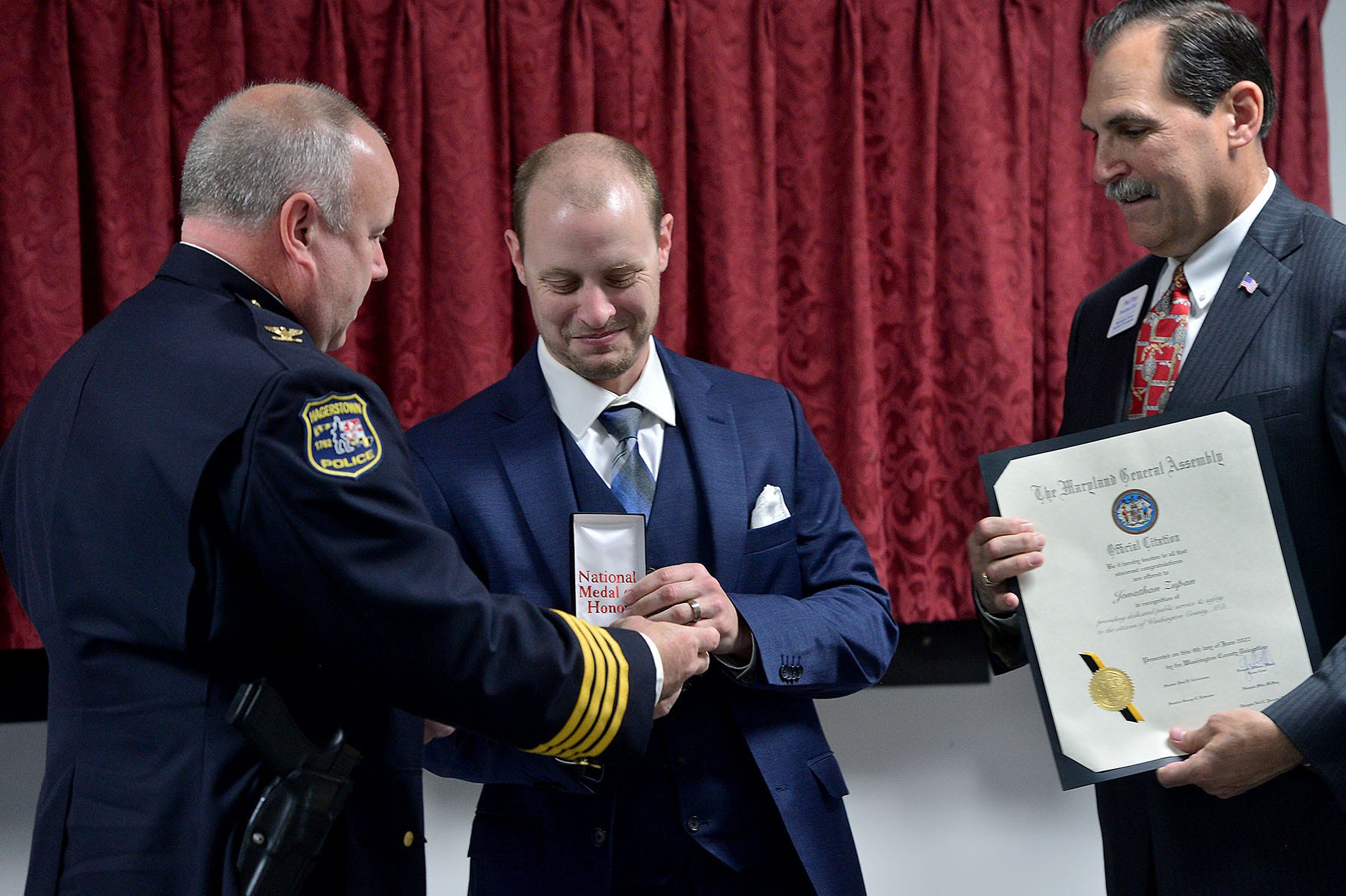 First responders recognized for recent outstanding achievements