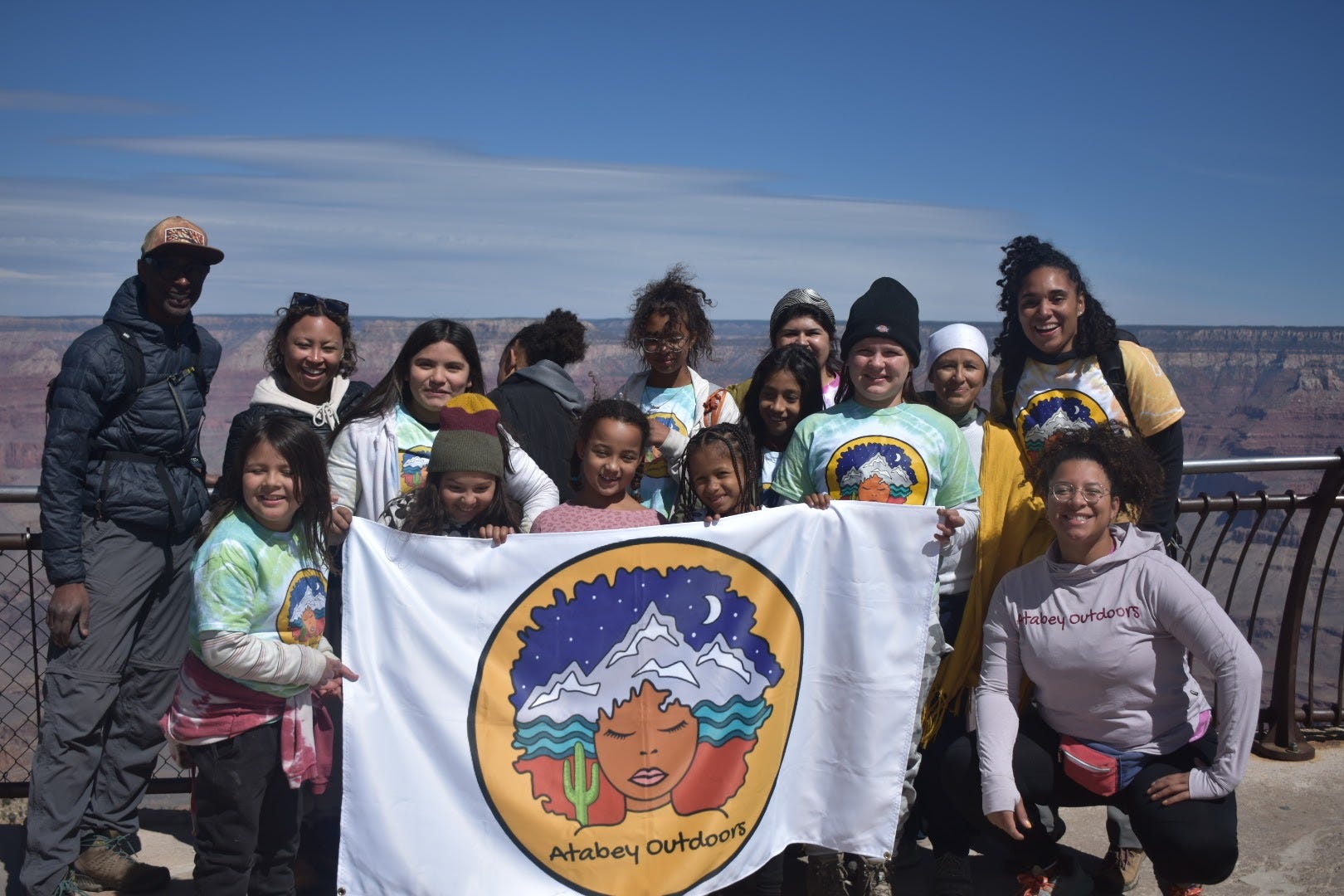 Atabey Outdoors's first annual Grand Canyon National Park camping trip in April took nine girls and several chaperones to the national park for the first time.