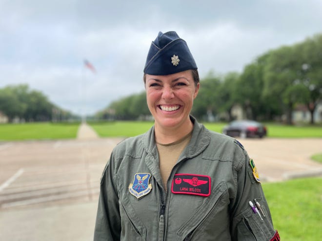 Lieutenant Colonel Vanessa C. Wilcox the first woman in the Air Force to lead a B-52 squadron and she's at Barksdale.