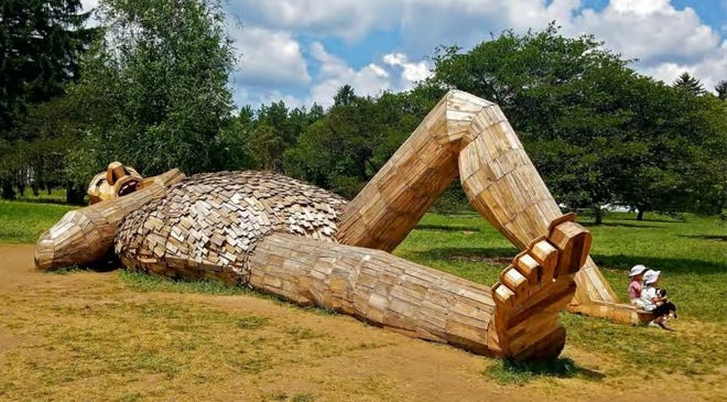 A contract presented to the council for consideration showed that Danish "recycle art activist" Thomas Dambo was requesting $75,000 to build the Poulsbo troll.