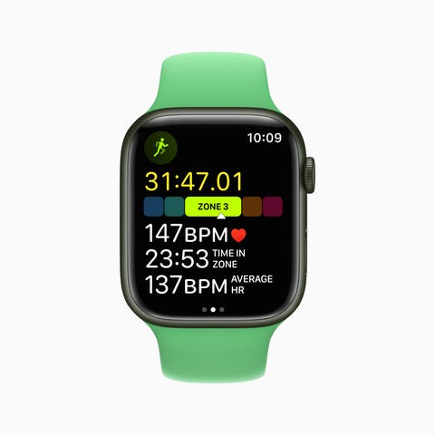 Target heart rate zones will be available on the n