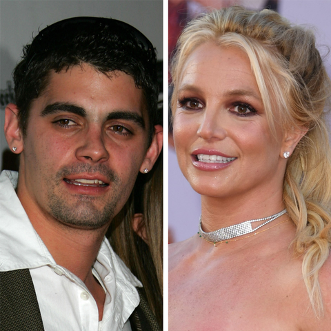 (L-R) Jaso Alexander and Britney Spears