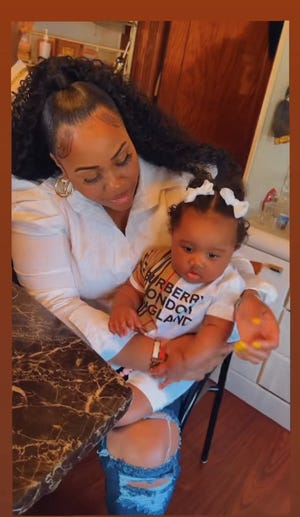 Amber Hodges struggled in May to find baby formula for her now 8-month old daughter amid the national formula shortage.