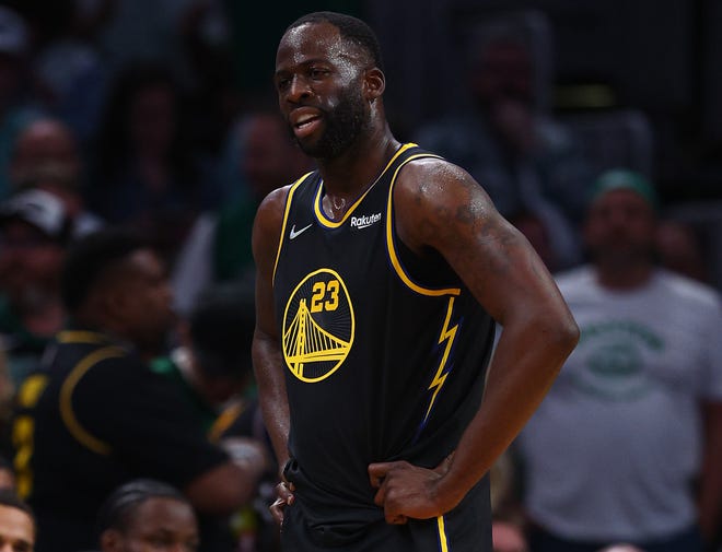 Draymond Green has 17 total points and 19 fouls through four games in the NBA Finals.
